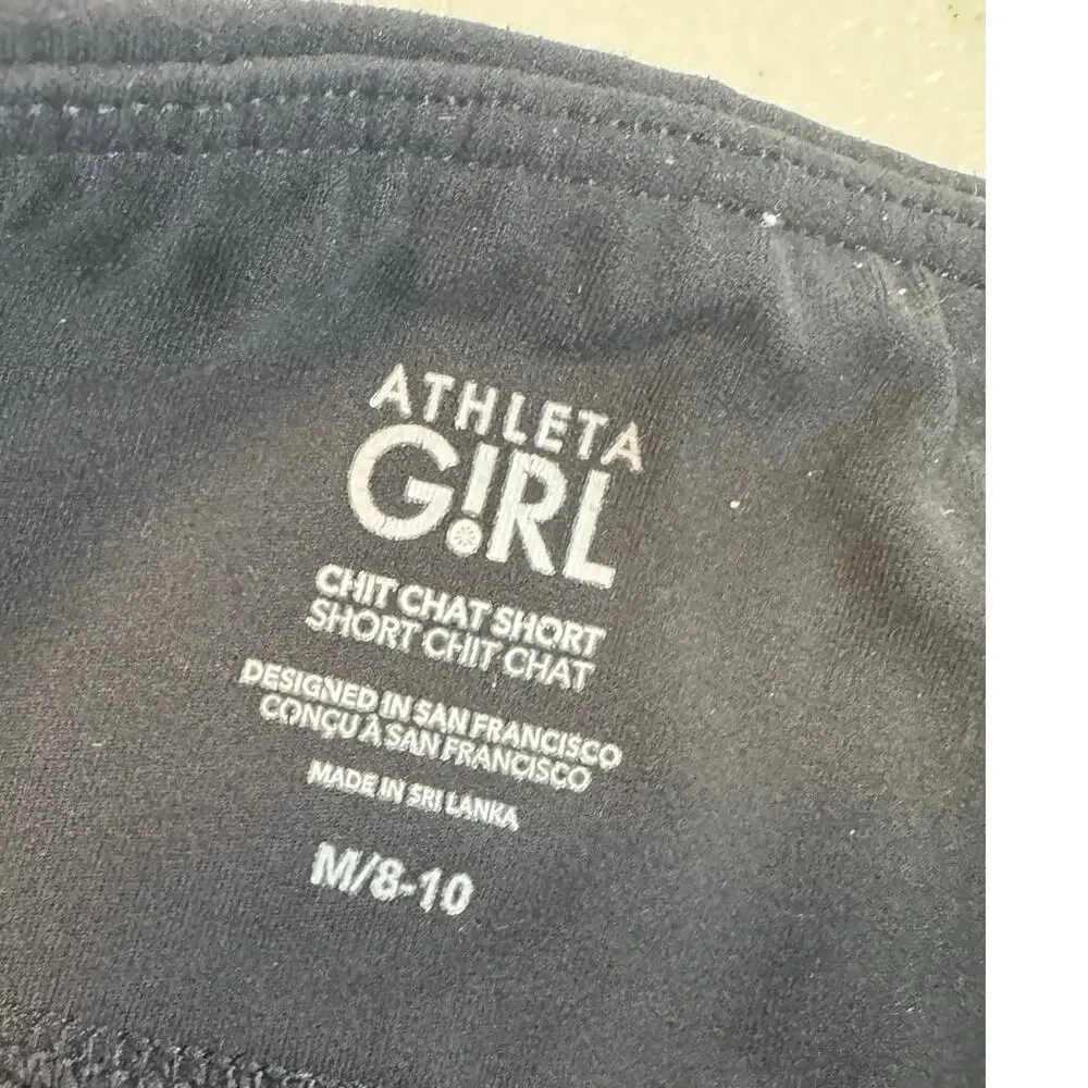 Athleta girl chitchat short shorts bundle size 8/10